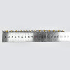 Art Deco Fancy Light Yellow Diamond-Fire CZ Tennis Bracelet – 925 Sterling Silver