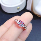 Natural Alexandrite Silver Ring