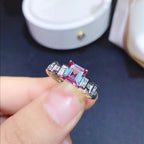 Natural Alexandrite Silver Ring